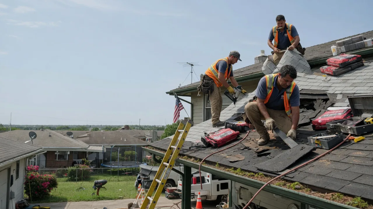 Roof Repair in Blessing, TX near me